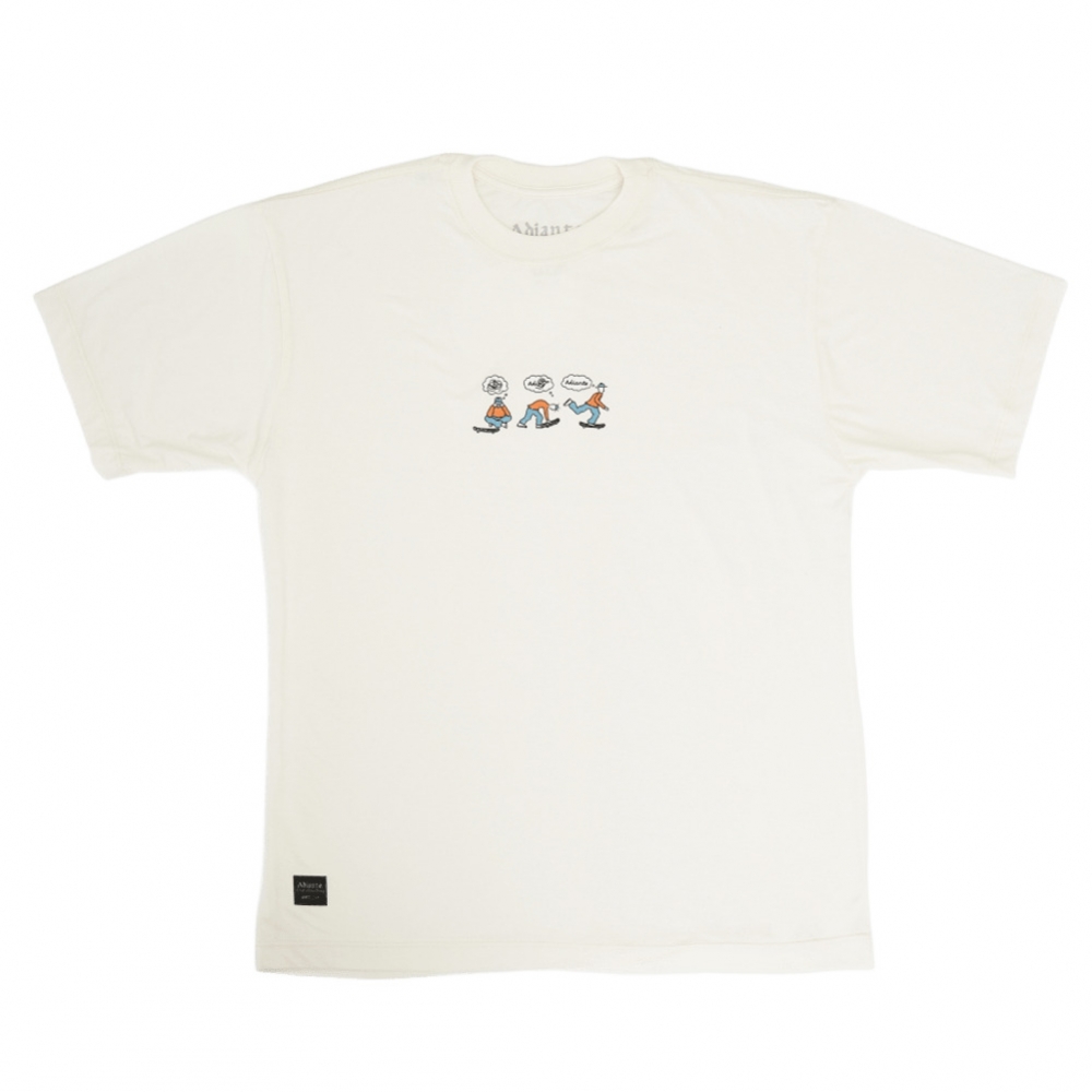 Camiseta Adiante Skate - Sempre Adiante - Off-White