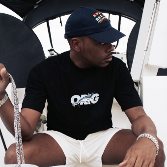 Camiseta Orig Skateboards - Marlin Preta