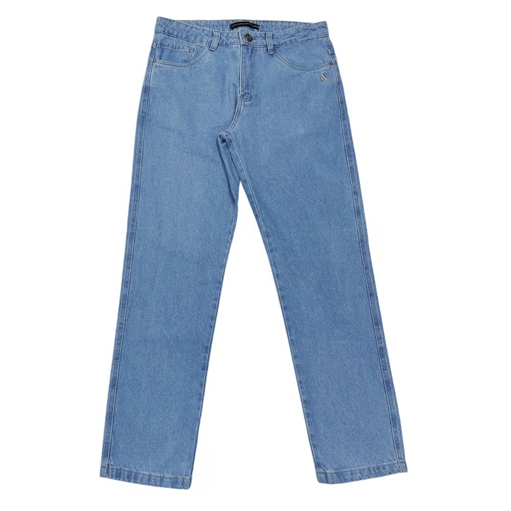 Calça Simple Skate - Trad Jeans - Azul Claro