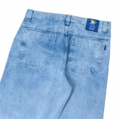 Bermuda Tupode - OG Baggy Jeans - Azul Claro Contraste