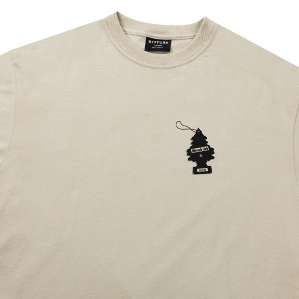 Camiseta Disturb - Air Freshener Bege