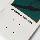 Shape Maple Adiante Skateboarding - Flower - Branco