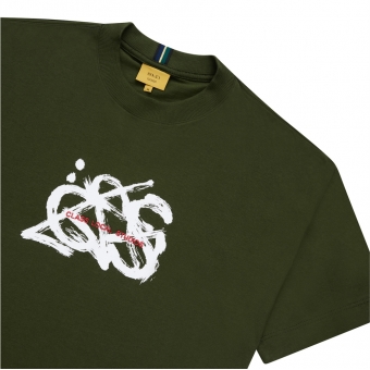 Camiseta Class - White-Out Scribble Verde