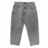 Calça Foton - Ballon Jeans - Cinza Marmorizada