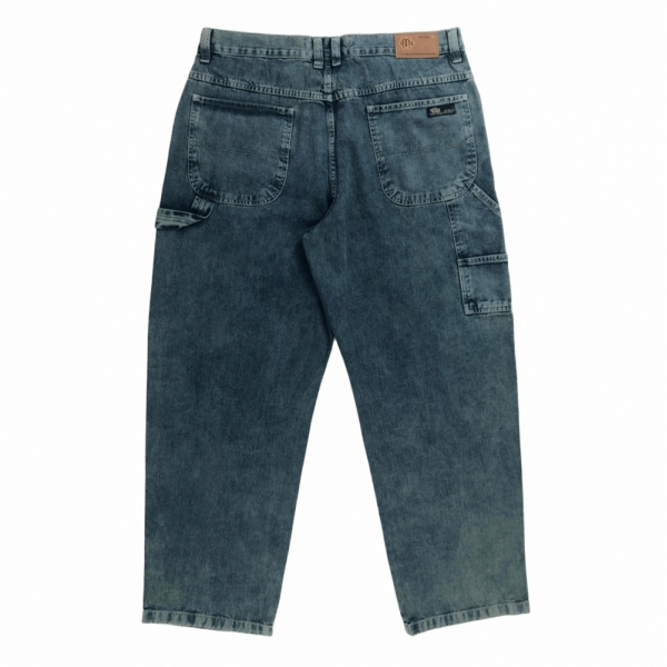 Calça Foton - Ballon Jeans - Dirty Bkue Marmorizada