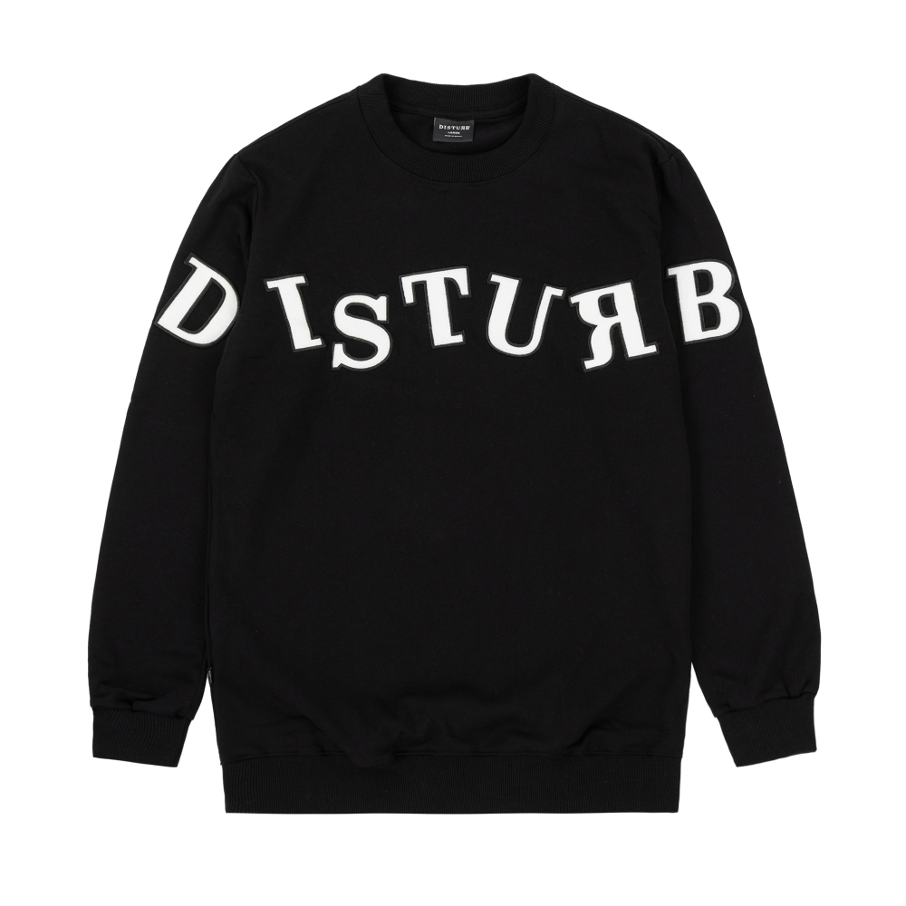 Moletom Disturb - Play Logo Preto