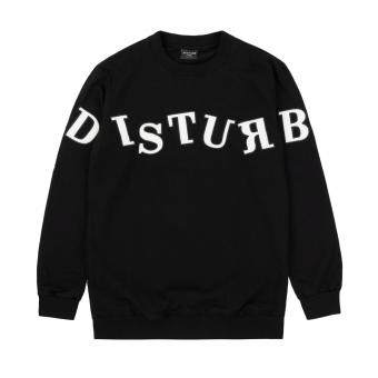 Moletom Disturb - Play Logo Preto