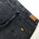 Calça Foton - Ballon Jeans - Preta Marmorizada