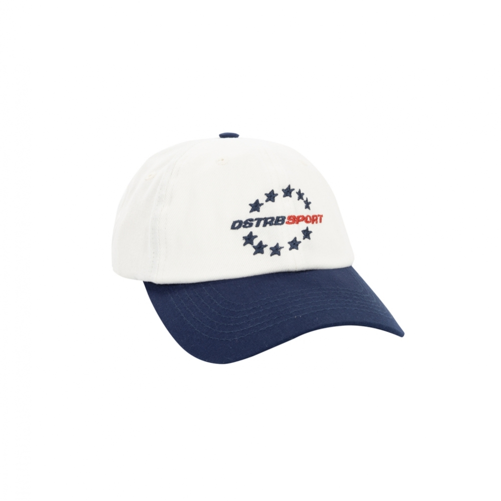 Boné Disturb - Dad Hat DSTRB League - Off White / Azul