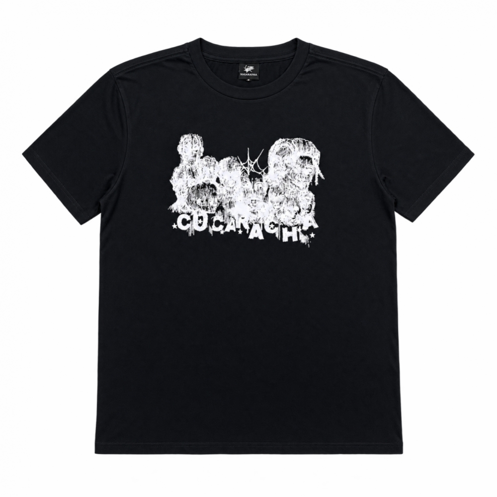 Camiseta Cucaracha Tapes - D01 - Preta