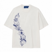 Camiseta Quadro Creations - Fall Boxy - Off-White