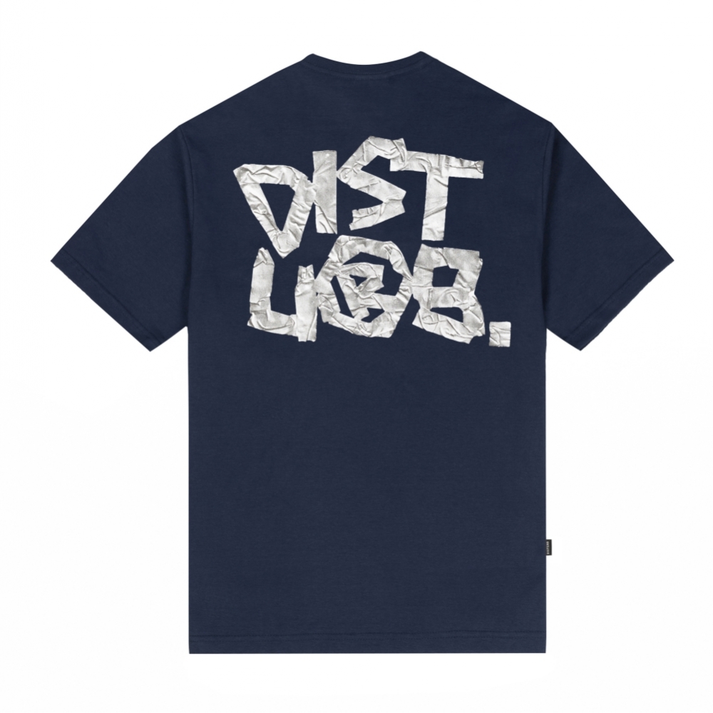 Camiseta Disturb - Bond Azul Marinho