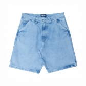 Bermuda Tupode - OG Baggy Jeans - Azul Claro Contraste