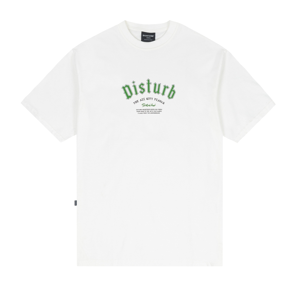 Camiseta Disturb - London - Off-white