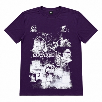 Camiseta Cucaracha Tapes - D02 Roxa