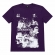 Camiseta Cucaracha Tapes - D02 Roxa