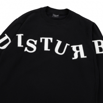 Moletom Disturb - Play Logo Preto