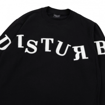 Moletom Disturb - Play Logo Preto