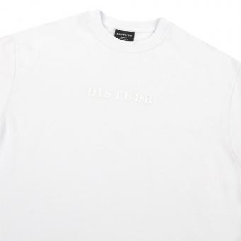 Camiseta Disturb - Core Logo Branca