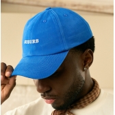 Boné Suburb - 6 Panel Washed Logo - Azul Claro