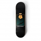 Shape Maple Adiante Skateboarding - Flower - Preto