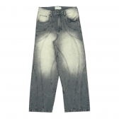 Calça Take-OFF - Disorder Washed Grey Jeans