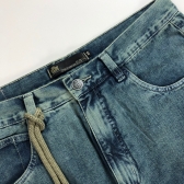 Calça Foton - Ballon Jeans - Dirty Bkue Marmorizada