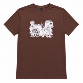 Camiseta Cucaracha Tapes - D01 - Marrom
