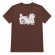 Camiseta Cucaracha Tapes - D01 - Marrom