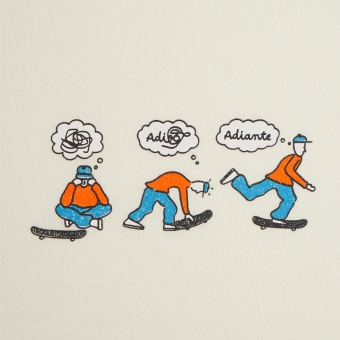 Camiseta Adiante Skateboarding - Sempre Adiante