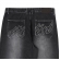 Calça Disturb - Faded Denim - Preto