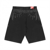 Bermuda Mad Enlatados - Jeans Curvalínea Cinto Tribal