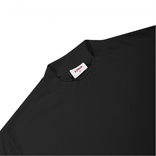 Camiseta Romã - Boxy Regular - Preta