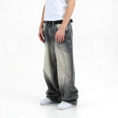Calça Take-OFF - Disorder Washed Grey Jeans