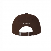 Boné Hunch - 6 Panel Logo Script Marrom