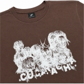 Camiseta Cucaracha Tapes - D01 - Marrom