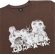 Camiseta Cucaracha Tapes - D01 - Marrom