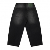 Calça Class - Baggy Jeans Stonewash CLS Preta