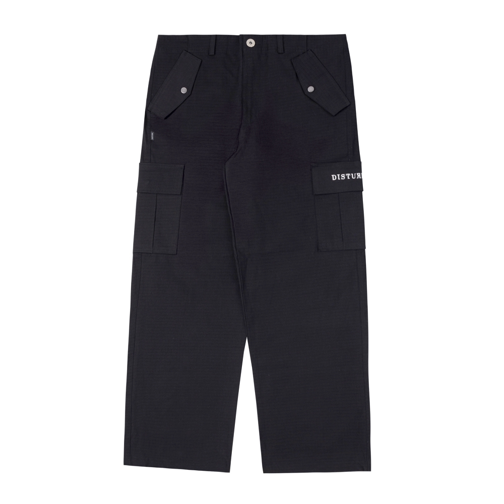 Calça Disturb - Utility Cargo Ripstop Preta