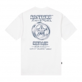 Camiseta Disturb - Tires&Rims - Branca