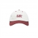 Boné Plano C - Dad Hat Logo - Branco/Bordo