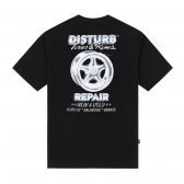 Camiseta Disturb - Tires&Rims - Preta