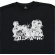 Camiseta Cucaracha Tapes - D01 - Preta
