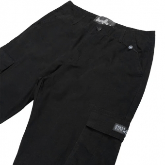 Calça Simple Skate - Cargo Sarja Preta