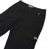 Calça Simple Skate - Cargo Sarja Preta