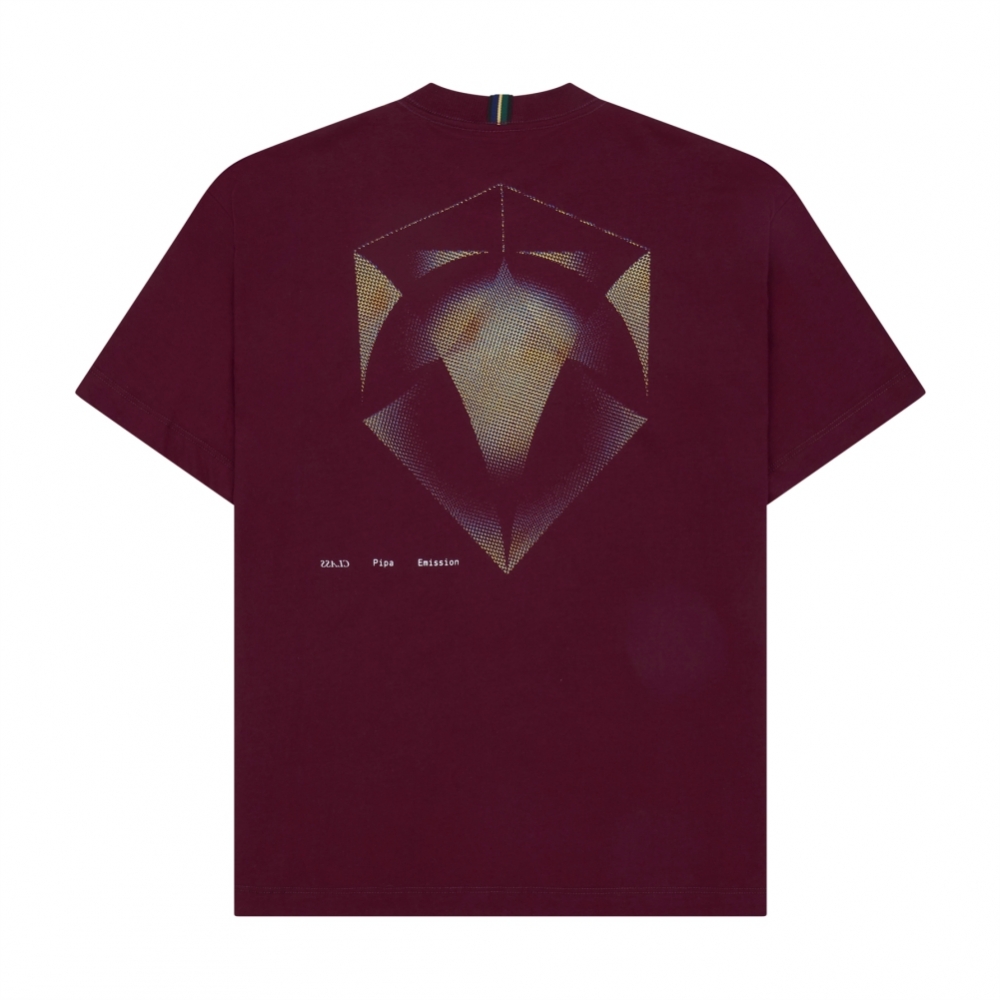 Camiseta Class - Pipa Digital - Vinho
